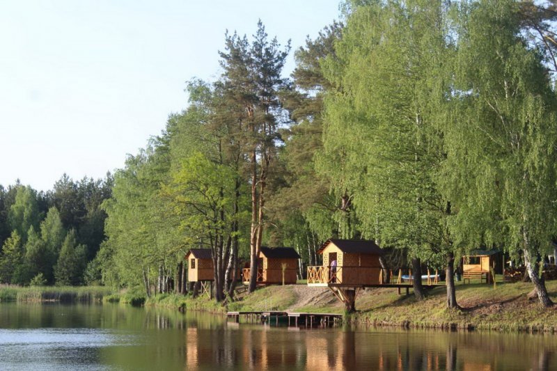Обновлённая Бобровая хатка (беседки)